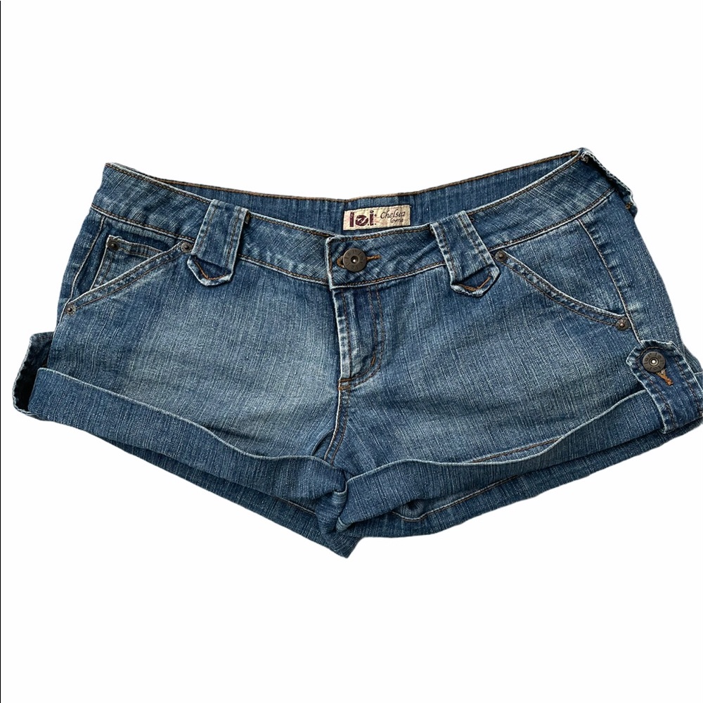 🟢 Denim Short Shorts